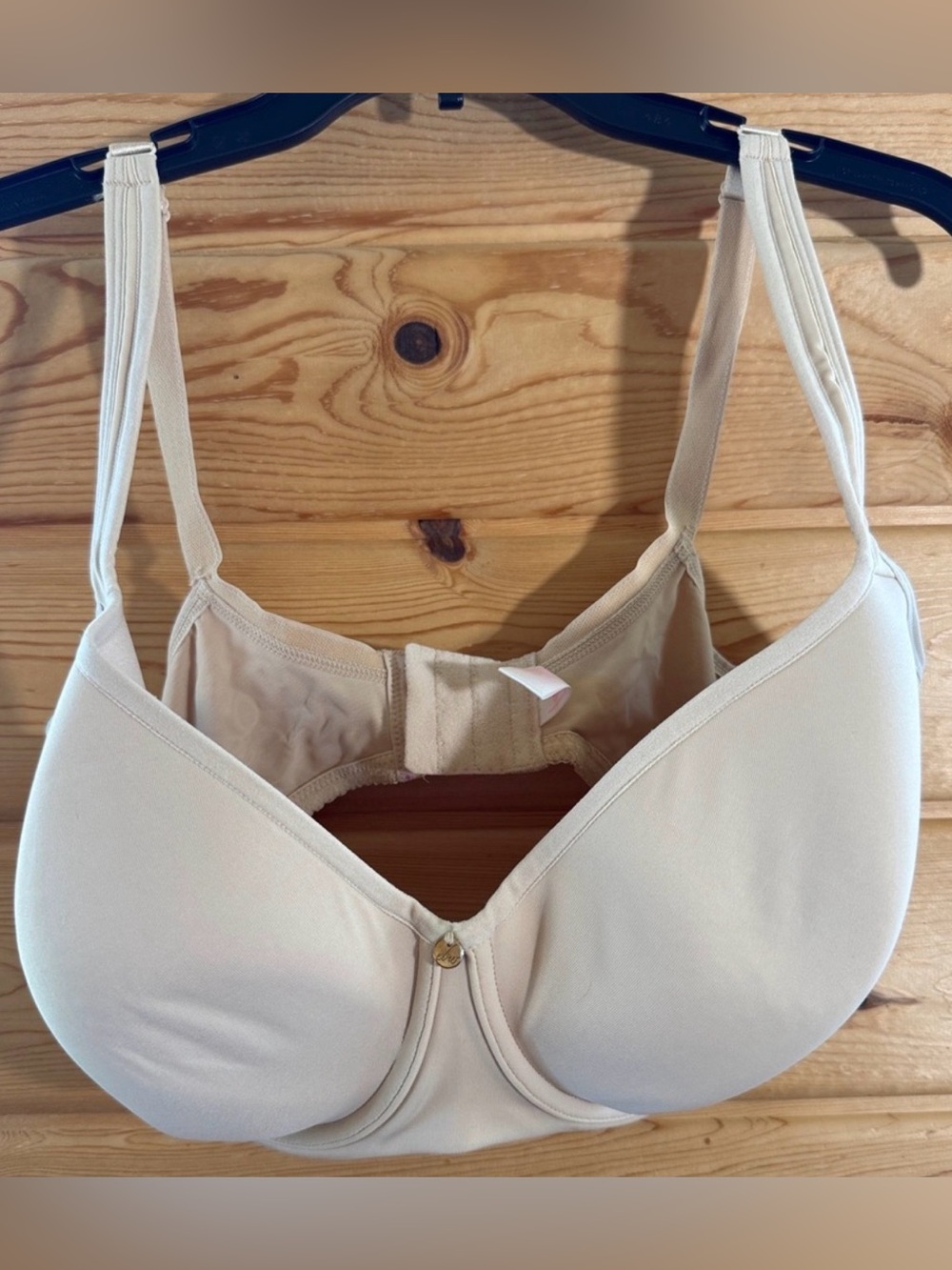 Essential Bodywear Seamless Nude T-Shirt Bra with Underwire 36G